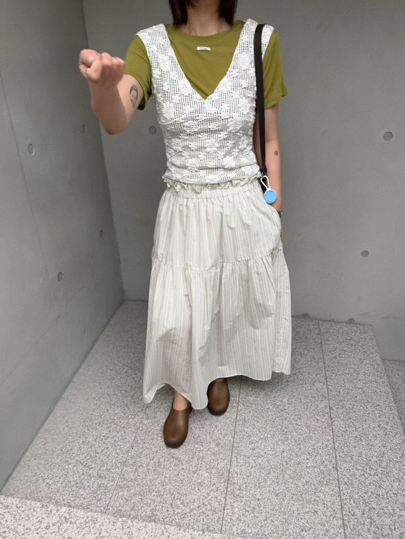 OLI SEOUL韓國直郵女裝新品職業推薦26春夏時尚休閑長裙OLI SEOUL長裙