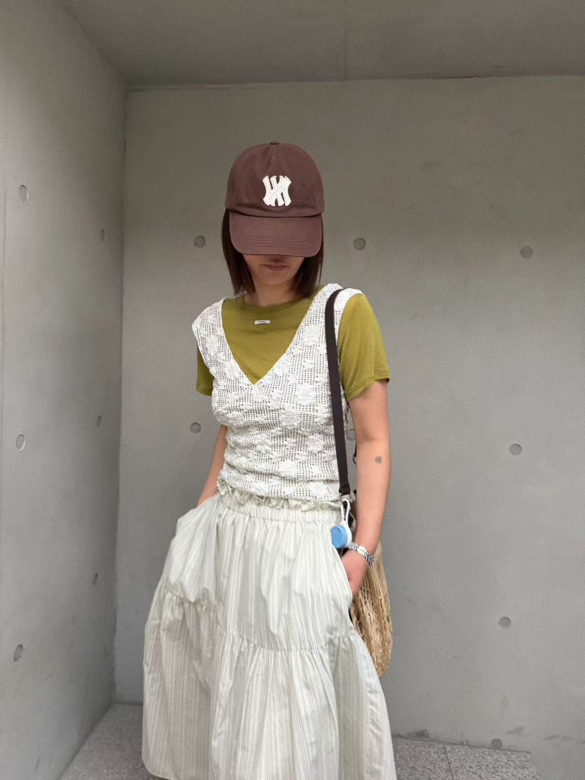 OLI SEOUL韓國直郵女裝新品職業推薦26春夏時尚休閑長裙OLI SEOUL長裙