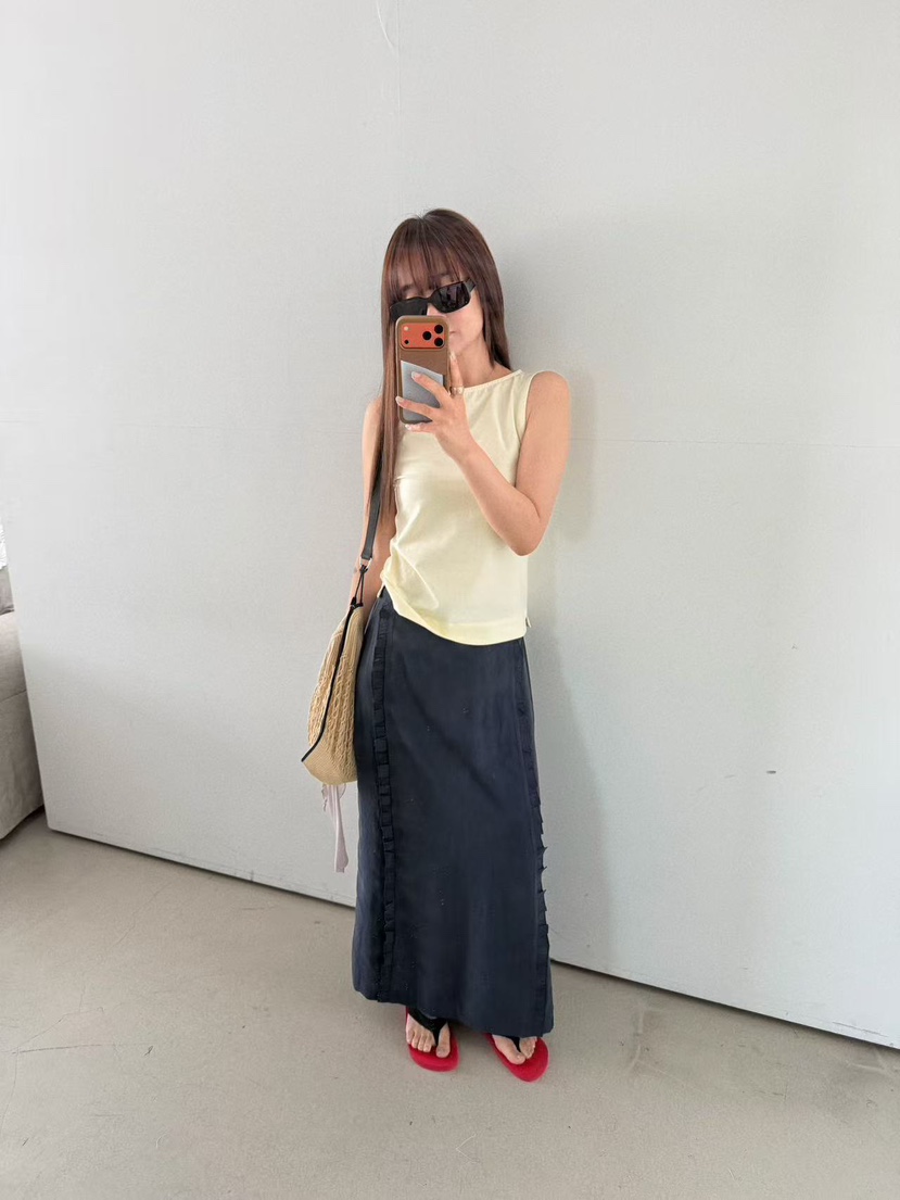 OLI SEOUL韓國代購女士新款職業推薦26春夏熱賣吊帶背心OLI SEOUL吊帶/背心