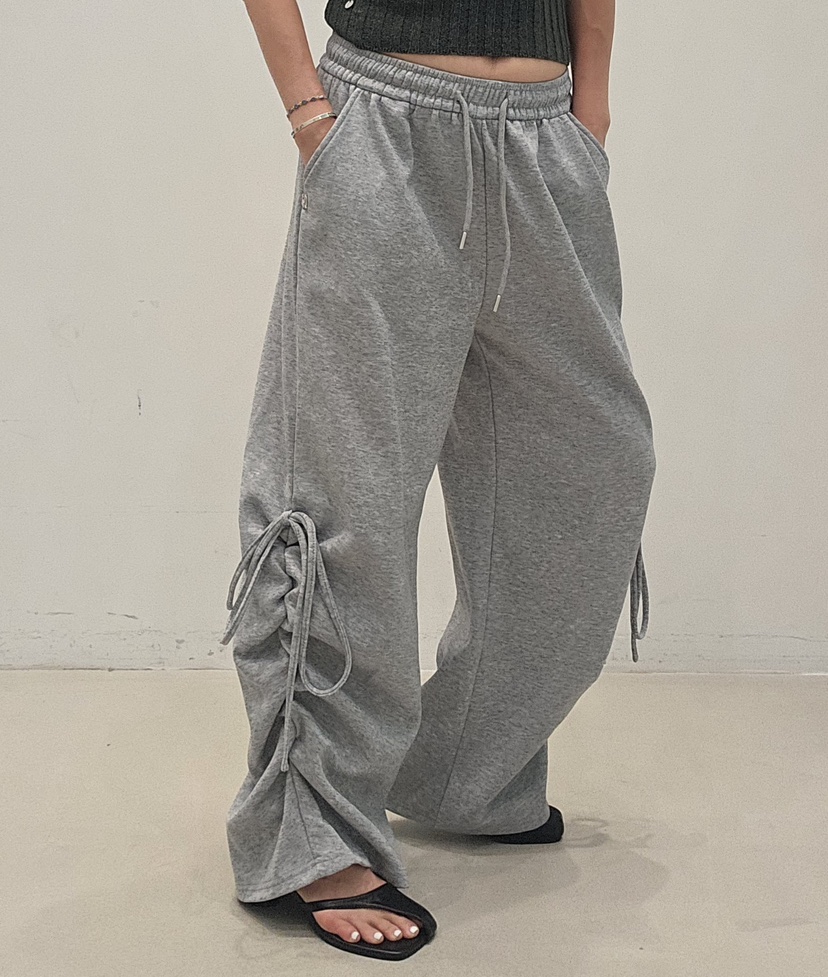 NEOUL韓國代購女裝新品職業人氣時尚休閑26春夏推薦休閑褲NEOUL/ahin雙領標簽休閑褲