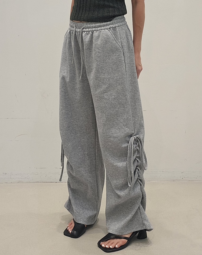 NEOUL韓國代購女裝新品職業人氣時尚休閑26春夏推薦休閑褲NEOUL/ahin雙領標簽休閑褲