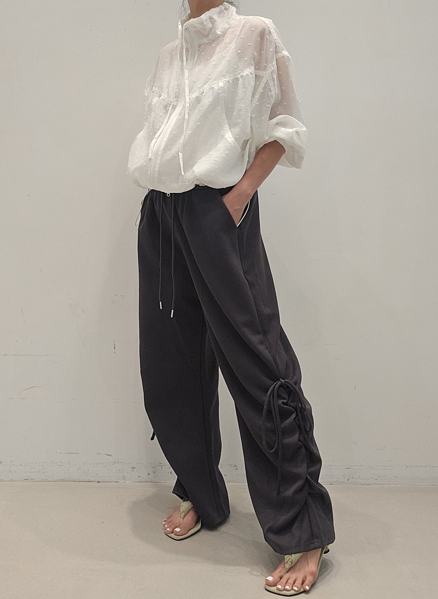 NEOUL韓國代購女裝新品職業人氣時尚休閑26春夏推薦休閑褲NEOUL/ahin雙領標簽休閑褲