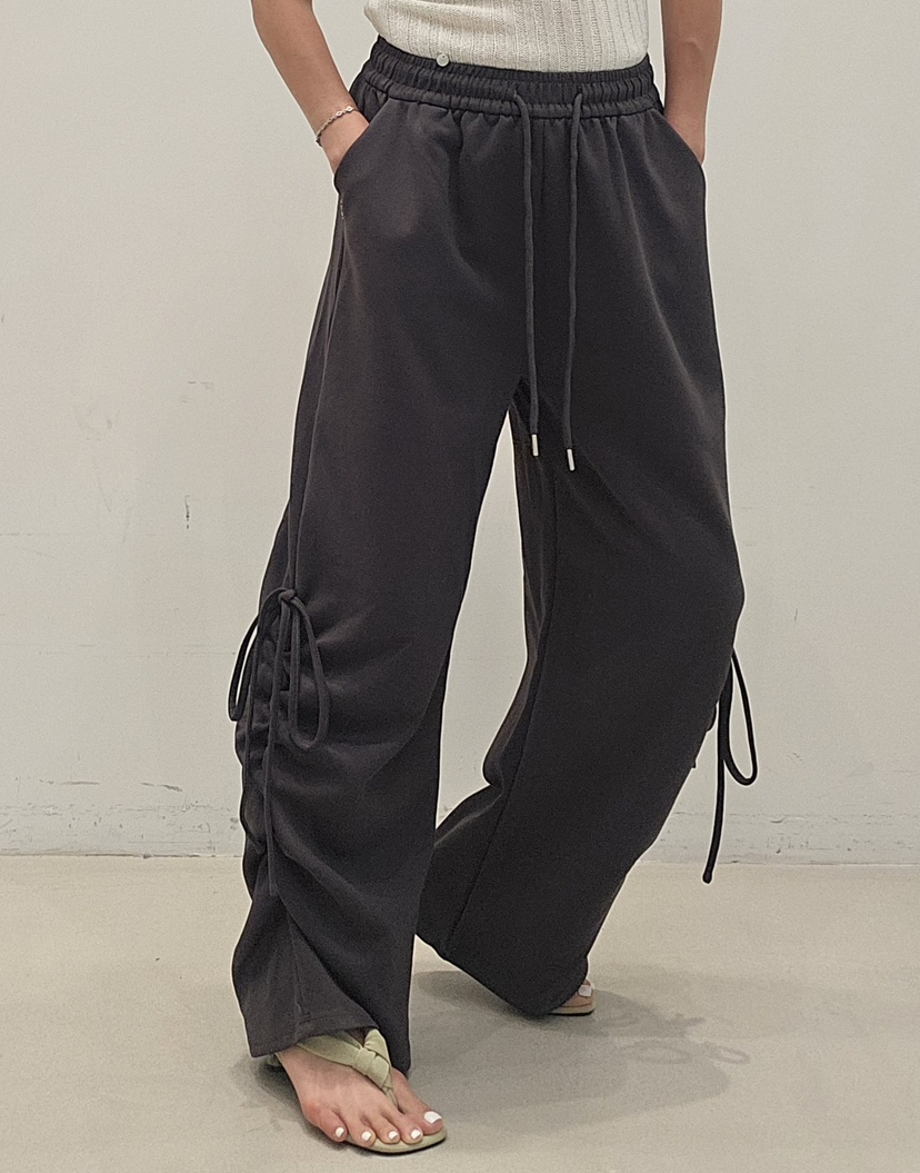 NEOUL韓國代購女裝新品職業人氣時尚休閑26春夏推薦休閑褲NEOUL/ahin雙領標簽休閑褲