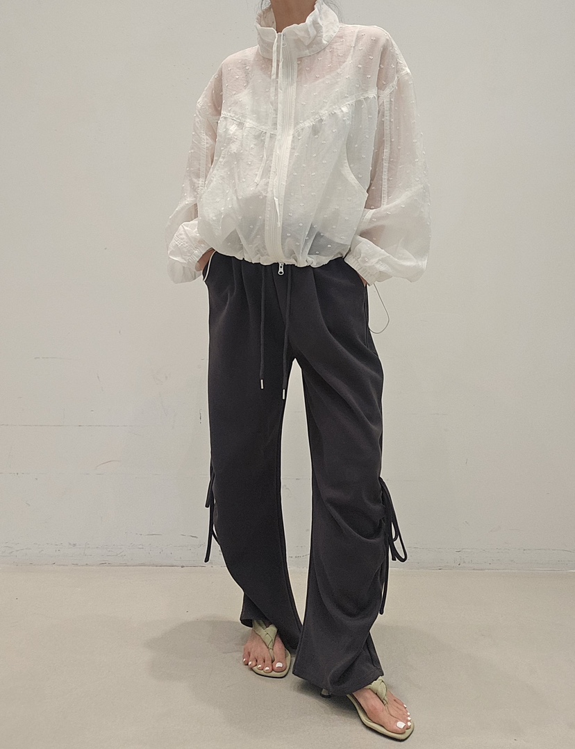 NEOUL韓國代購女裝新品職業人氣時尚休閑26春夏推薦休閑褲NEOUL/ahin雙領標簽休閑褲