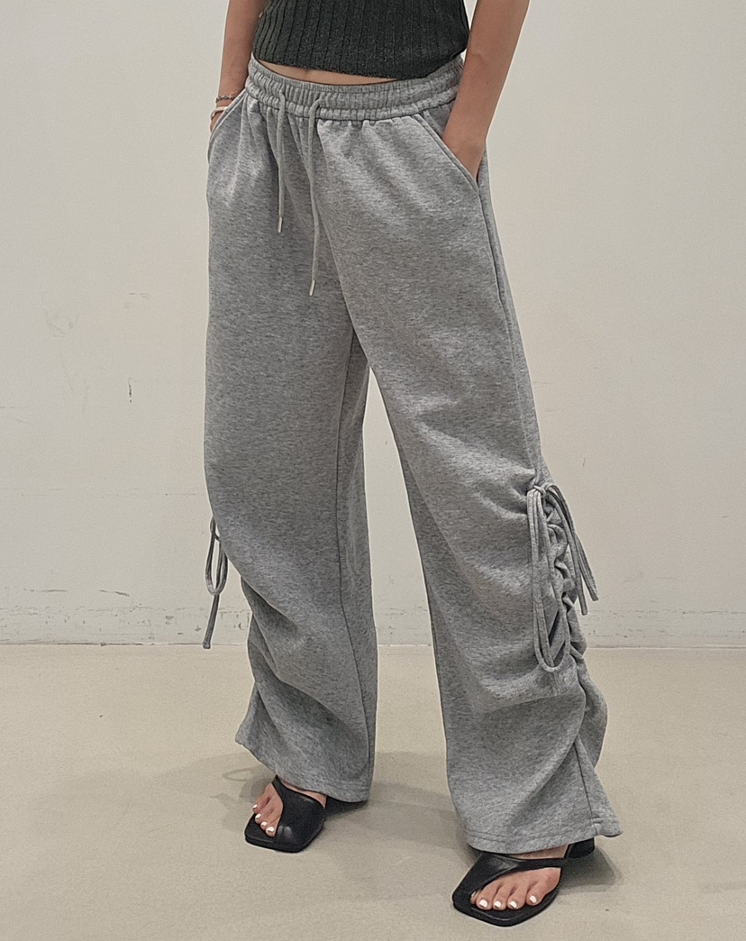 NEOUL韓國代購女裝新品職業人氣時尚休閑26春夏推薦休閑褲NEOUL/ahin雙領標簽休閑褲圖色1