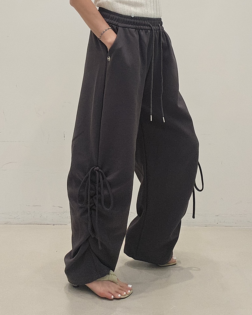 NEOUL韓國代購女裝新品職業人氣時尚休閑26春夏推薦休閑褲NEOUL/ahin雙領標簽休閑褲圖色2