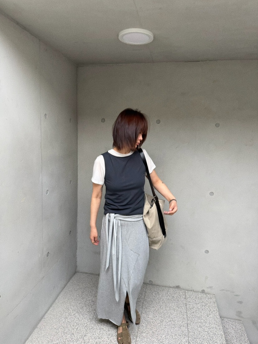 OLI SEOUL韓國直郵實拍女士新品人氣推薦26春夏休閑長裙OLI SEOUL長裙