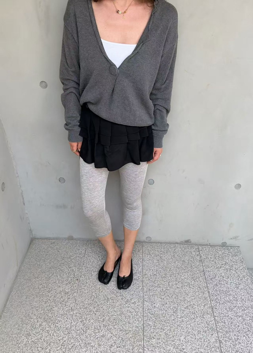 OLI SEOUL韓國直郵實拍女裝新品休閑熱賣26春夏短褲緊身褲OLI SEOUL短褲