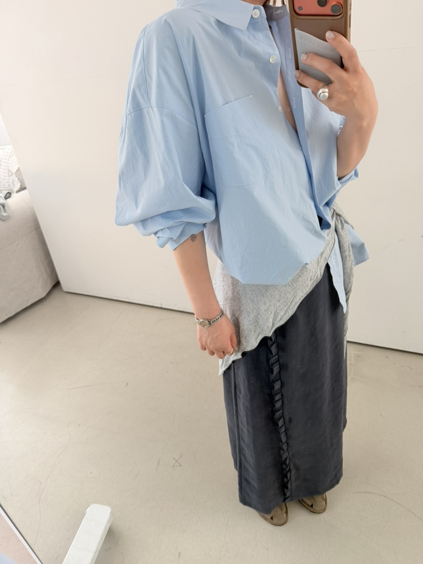 OLI SEOUL韓國直郵實拍女裝新品時尚職業推薦休閑26春夏長裙OLI SEOUL長裙