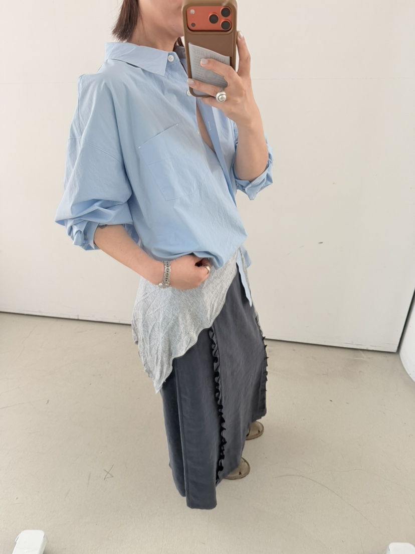 OLI SEOUL韓國直郵實拍女裝新品時尚職業推薦休閑26春夏長裙OLI SEOUL長裙