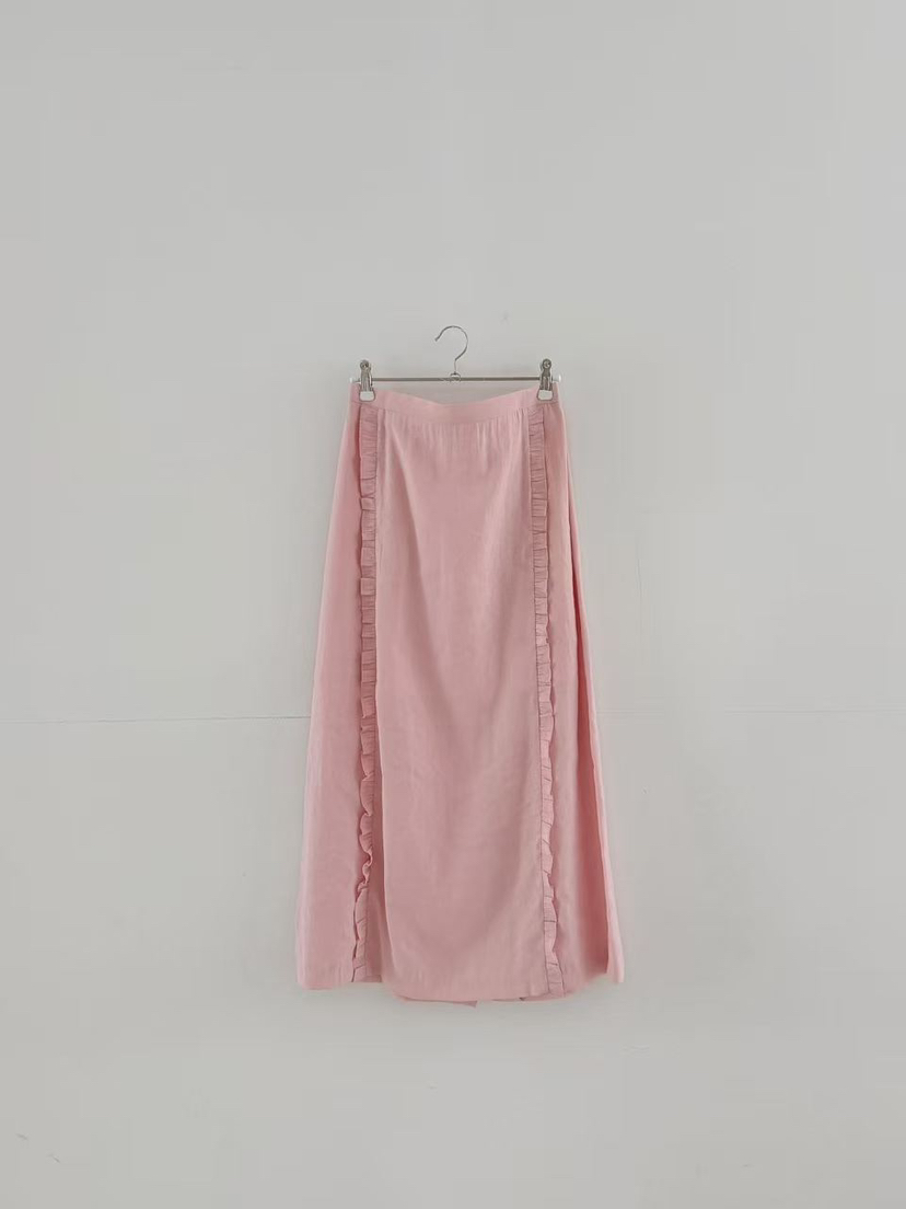 OLI SEOUL韓國直郵實拍女裝新品時尚職業推薦休閑26春夏長裙OLI SEOUL長裙圖色3