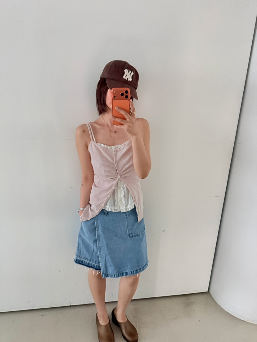 OLI SEOUL韓國代購女士新款時尚休閑職業人氣熱賣吊帶背心OLI SEOUL吊帶/背心