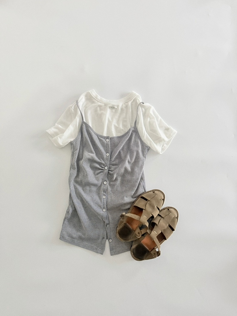 OLI SEOUL韓國代購女士新款時尚休閑職業人氣熱賣吊帶背心OLI SEOUL吊帶/背心