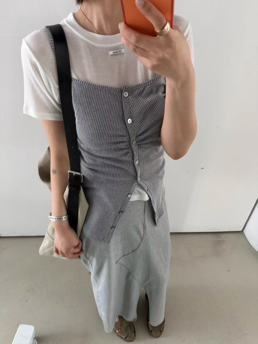 OLI SEOUL韓國代購女士新款時尚休閑職業人氣熱賣吊帶背心OLI SEOUL吊帶/背心