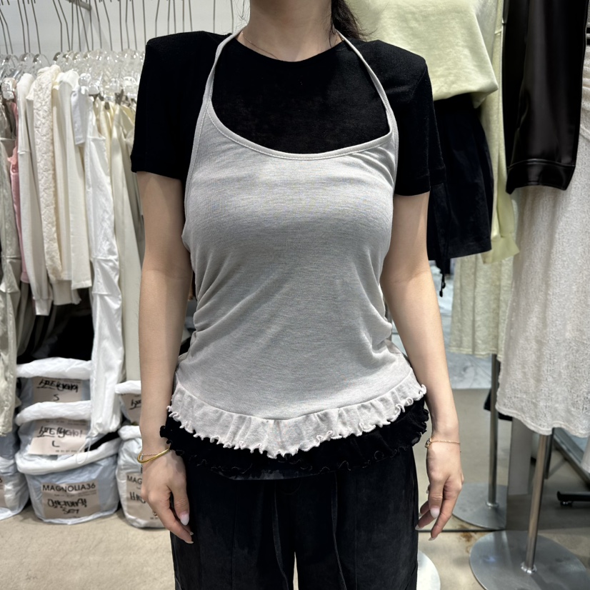 MAGNOLIA36-L韓國東大門代購女士新品推薦人氣熱賣吊帶背心MAGNOLIA36-L吊帶/背心圖色3