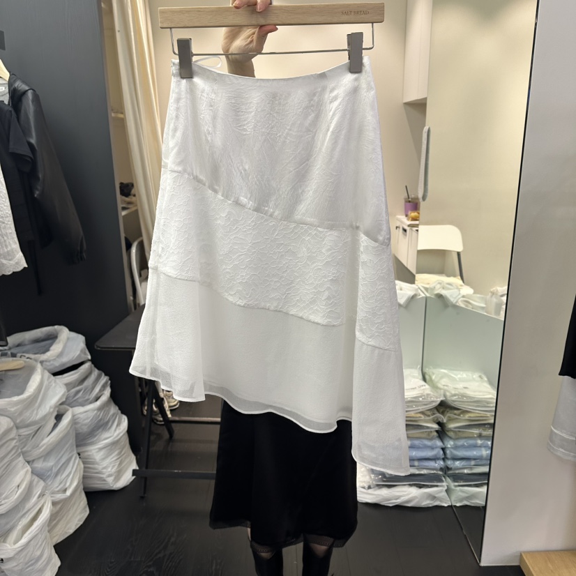 SALT BREAD韓國代購女裝新款時尚職業人氣熱賣半身裙中短裙SALT BREAD半身裙/中短裙圖色1