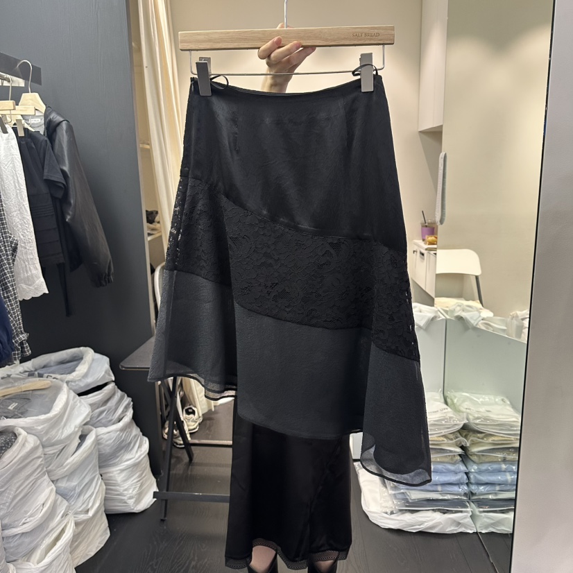 SALT BREAD韓國代購女裝新款時尚職業人氣熱賣半身裙中短裙SALT BREAD半身裙/中短裙圖色2