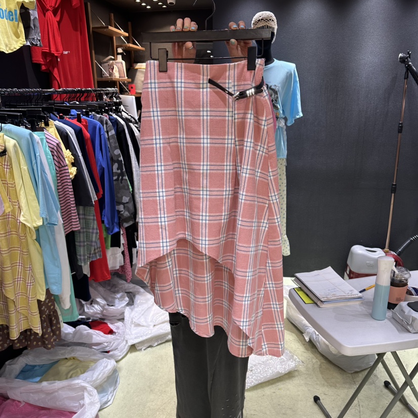 CHAVI韓國代購女裝新品人氣推薦26春夏休閑熱賣半身裙中短裙CHAVI半身裙/中短裙圖色2