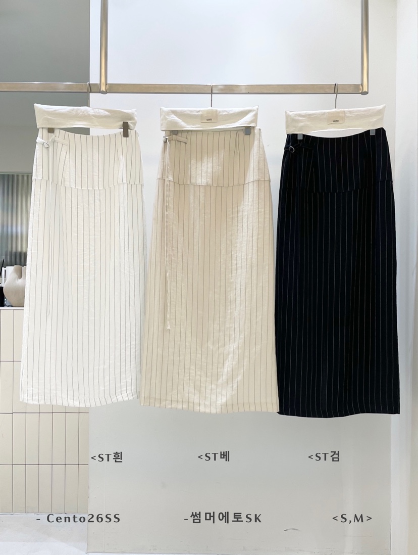 CENTO韓國東大門直郵女裝新品休閑時尚人氣推薦26春夏長裙CENTO長裙