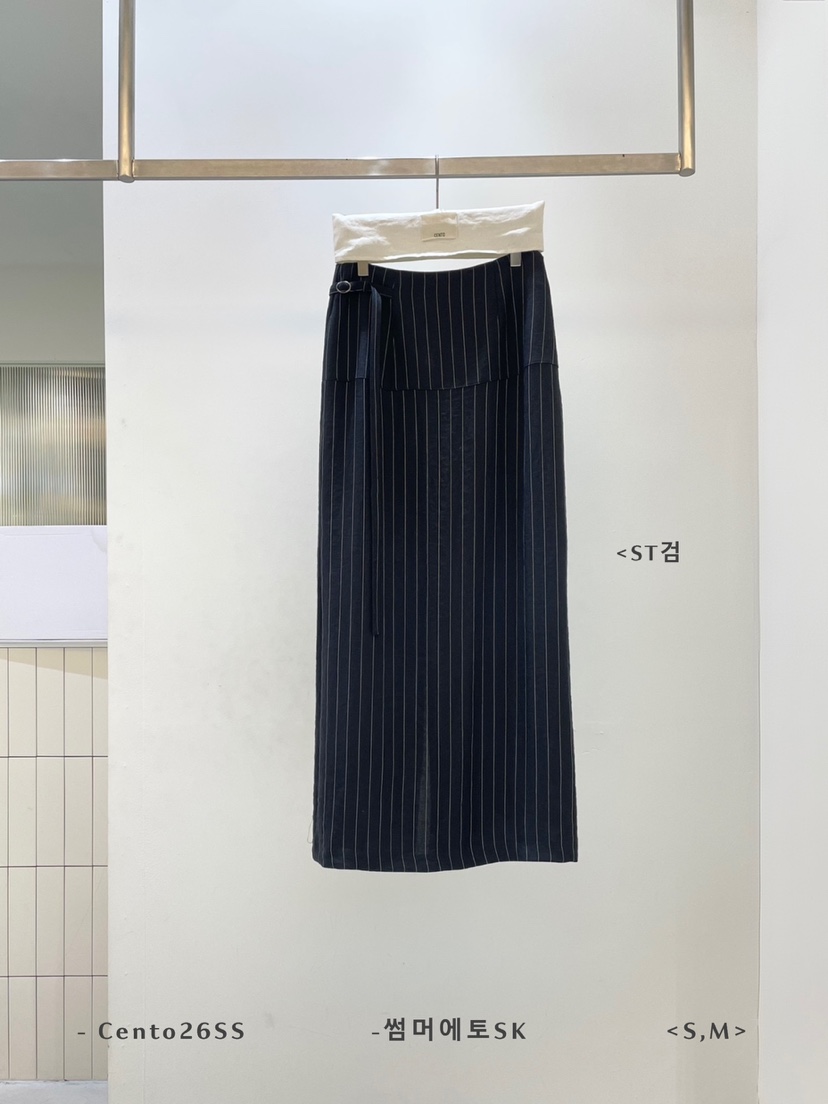 CENTO韓國東大門直郵女裝新品休閑時尚人氣推薦26春夏長裙CENTO長裙圖色3