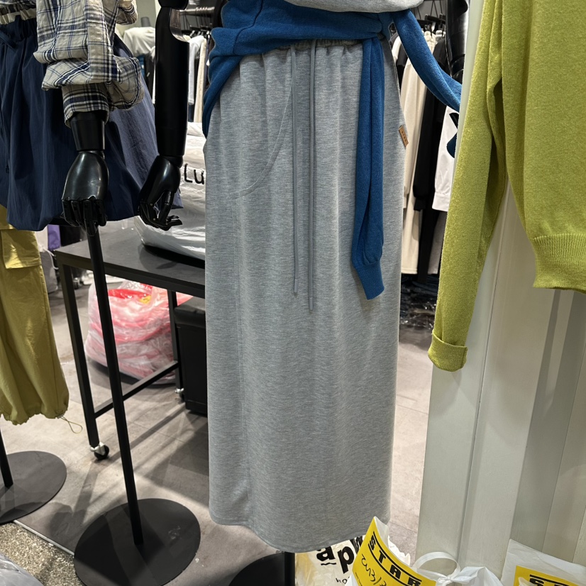 STAR-L韓國東大門代購女士新款人氣熱賣休閑26春夏職業長裙STAR-L長裙圖色3