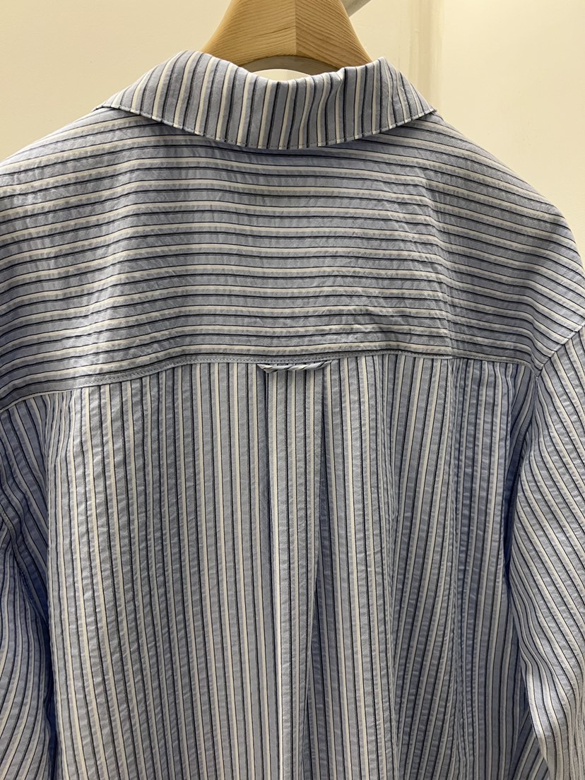 REGULARLY/PLACOR韓國代購女士新品職業26春夏襯衫蕾絲衫條紋REGULARLY/PLACOR襯衫/蕾絲衫