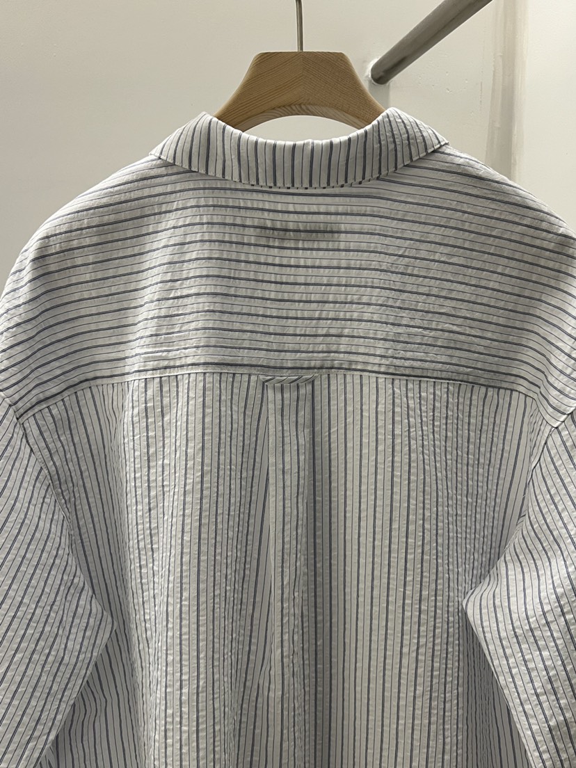 REGULARLY/PLACOR韓國代購女士新品職業26春夏襯衫蕾絲衫條紋REGULARLY/PLACOR襯衫/蕾絲衫