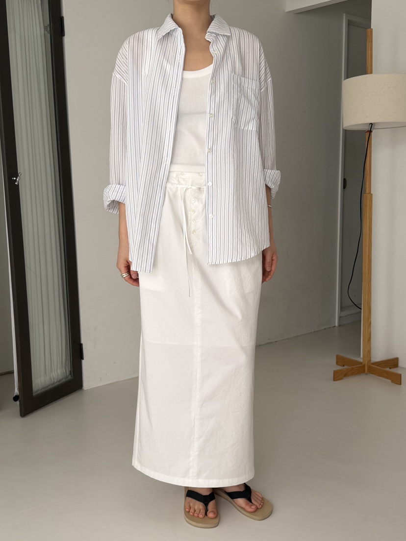 REGULARLY/PLACOR韓國代購女士新品職業26春夏襯衫蕾絲衫條紋REGULARLY/PLACOR襯衫/蕾絲衫