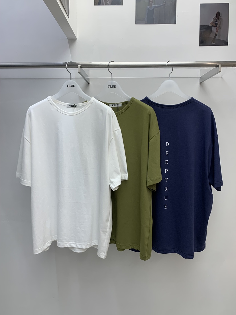 TRUE韓國直郵實拍女裝新款時尚職業26春夏熱賣推薦休閑T恤TRUET恤