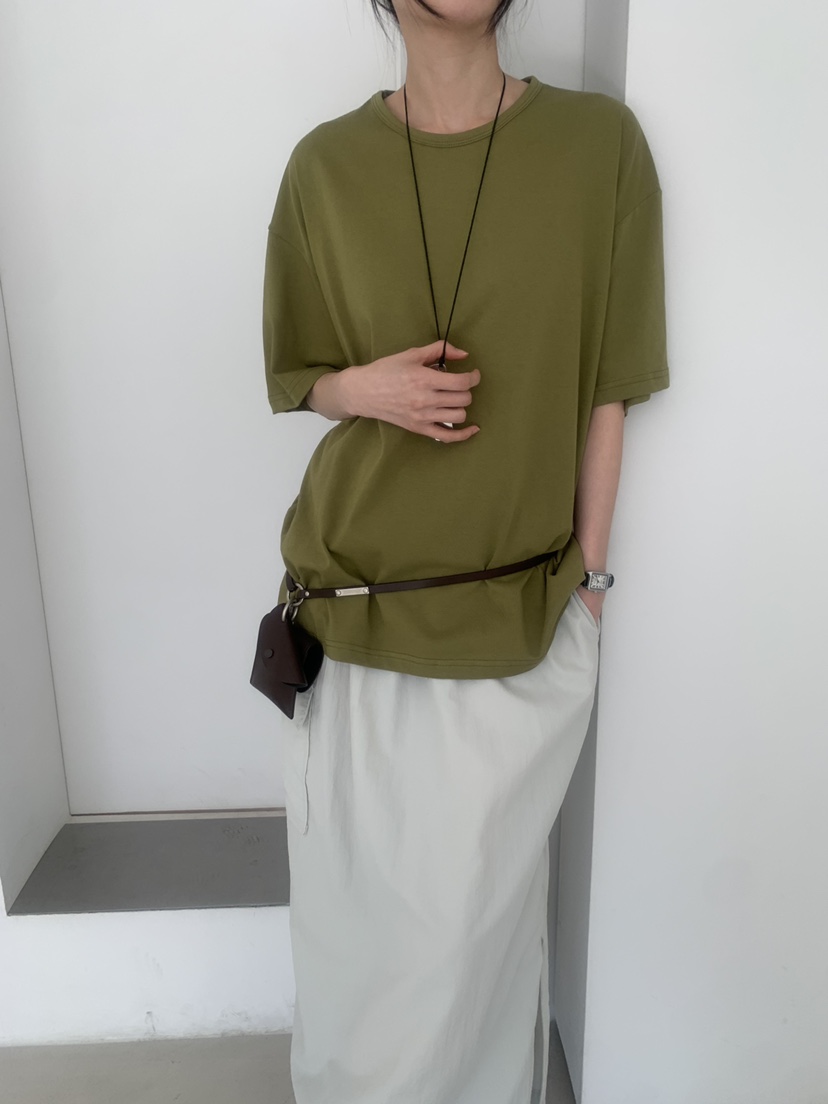 TRUE韓國直郵實拍女裝新款時尚職業26春夏熱賣推薦休閑T恤TRUET恤