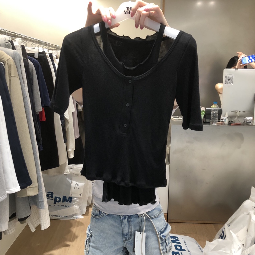 MEET ME韓國東大門直郵女士新品26春夏時尚人氣熱賣套裝MEET ME套裝圖色3