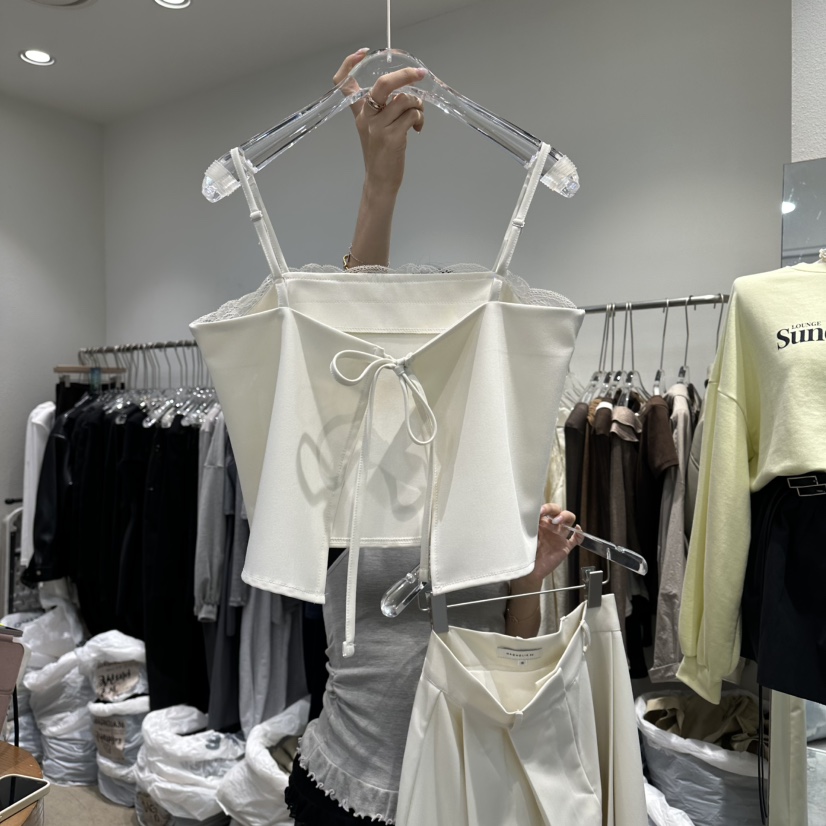 MAGNOLIA36-L韓國代購女士新款推薦時尚人氣休閑吊帶背心MAGNOLIA36-L吊帶/背心