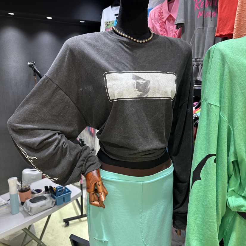 CHAVI韓國代購女士新品26春夏休閑熱賣推薦時尚職業長袖T恤CHAVI長袖T恤