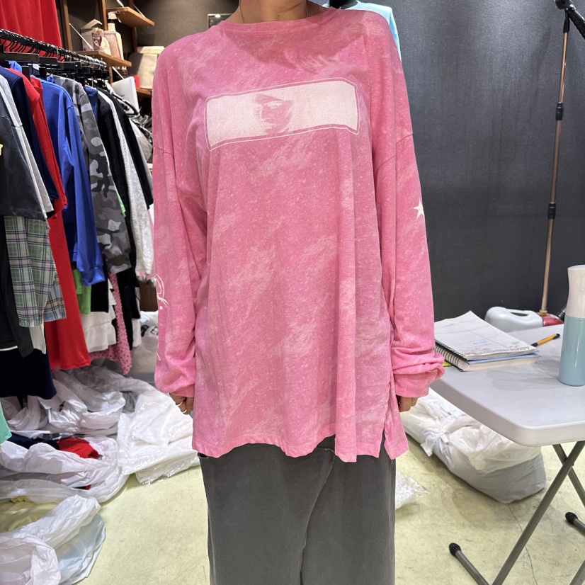 CHAVI韓國代購女士新品26春夏休閑熱賣推薦時尚職業長袖T恤CHAVI長袖T恤圖色2