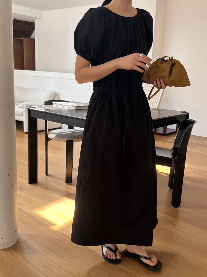 REGULARLY/PLACOR韓國直郵實拍女士新款職業人氣連衣裙褶皺REGULARLY/PLACOR連衣裙