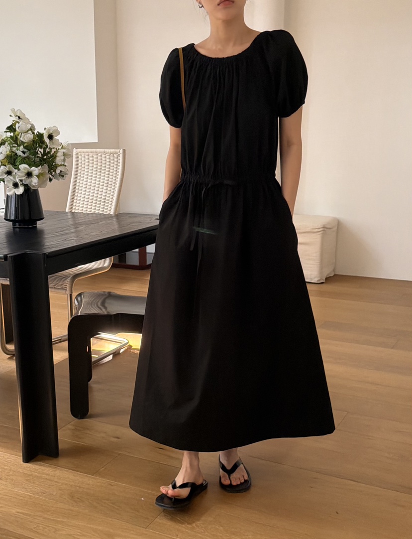 REGULARLY/PLACOR韓國直郵實拍女士新款職業人氣連衣裙褶皺REGULARLY/PLACOR連衣裙