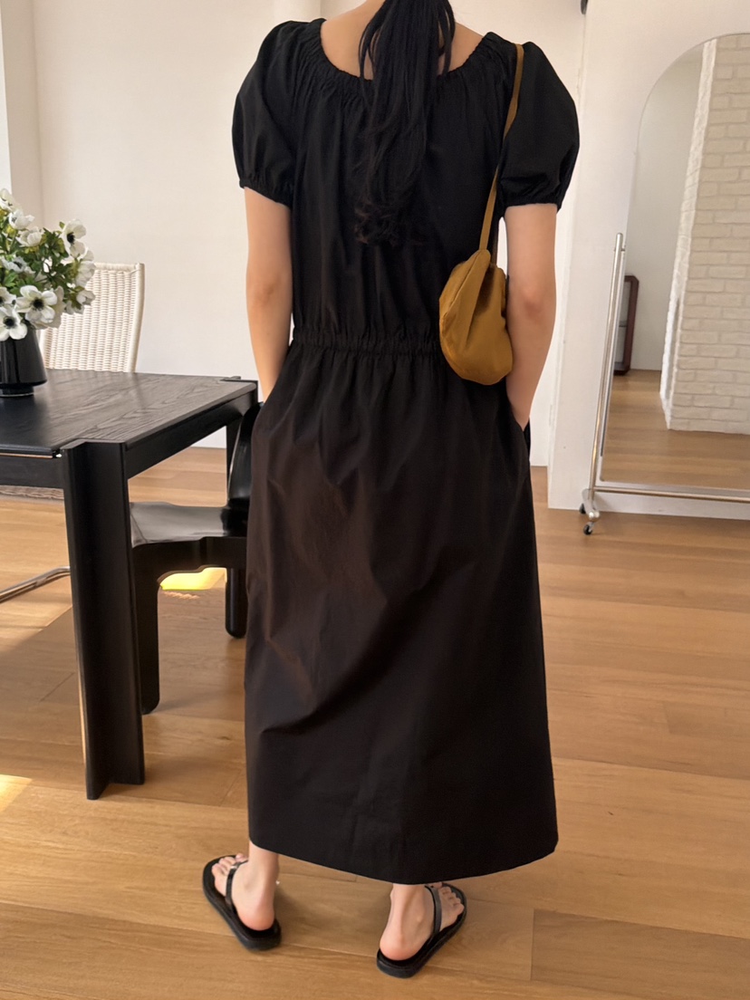 REGULARLY/PLACOR韓國直郵實拍女士新款職業人氣連衣裙褶皺REGULARLY/PLACOR連衣裙