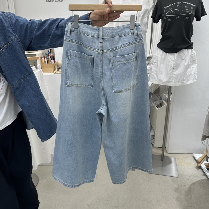 GOLDEN MARKET韓國直郵女裝新品時尚人氣職業26春夏牛仔褲GOLDEN MARKET牛仔褲