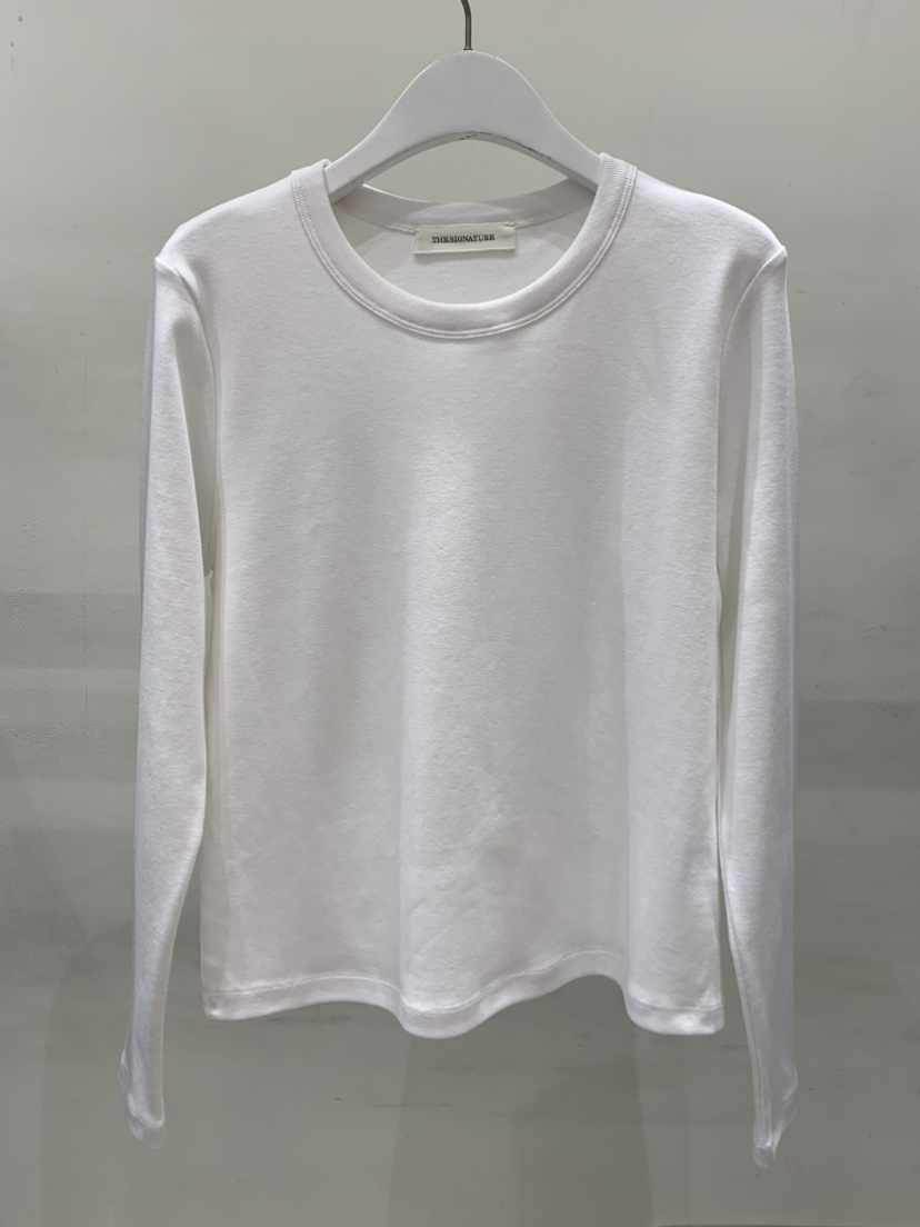 THE SIGNATURE韓國直郵實拍女士新品26春夏人氣熱賣長袖T恤THE SIGNATURE長袖T恤圖色1