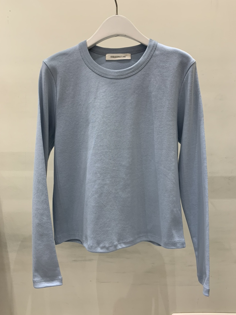 THE SIGNATURE韓國直郵實拍女士新品26春夏人氣熱賣長袖T恤THE SIGNATURE長袖T恤圖色2
