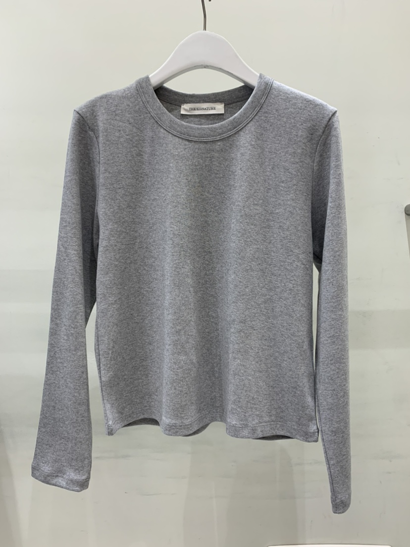 THE SIGNATURE韓國直郵實拍女士新品26春夏人氣熱賣長袖T恤THE SIGNATURE長袖T恤圖色3