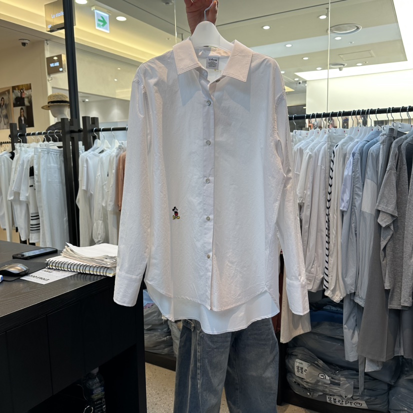 LE ETOILE韓國直郵女裝新品熱賣時尚26春夏推薦襯衫蕾絲衫Le etoile襯衫/蕾絲衫圖色2