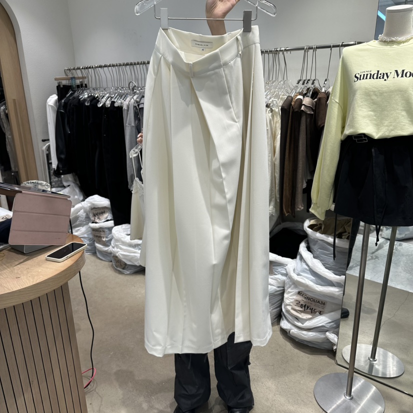 MAGNOLIA36-L韓國直郵實拍女士新品推薦時尚職業休閑長裙MAGNOLIA36-L長裙圖色1