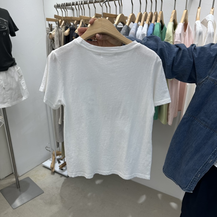 GOLDEN MARKET韓國直郵女裝新款26春夏職業時尚休閑T恤水洗GOLDEN MARKETT恤