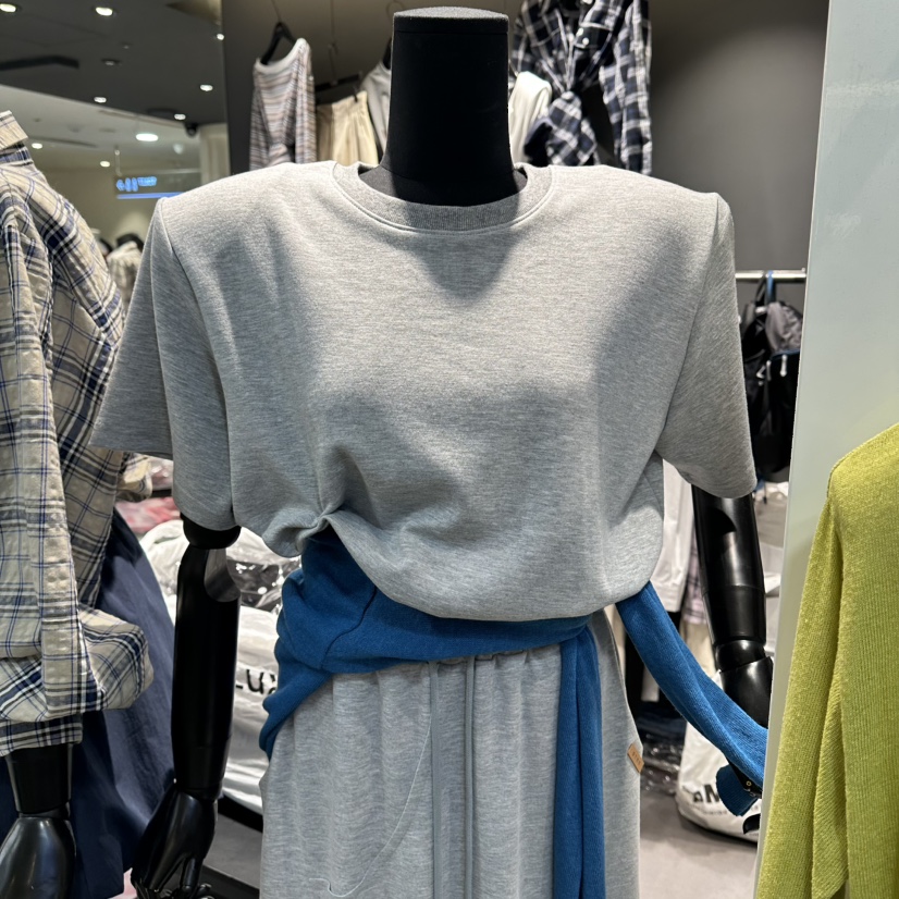 STAR-L韓國東大門代購女士新款熱賣26春夏休閑人氣職業T恤STAR-LT恤圖色2