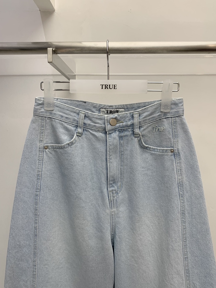 TRUE韓國代購女士新品休閑人氣職業推薦熱賣時尚26春夏牛仔褲TRUE牛仔褲