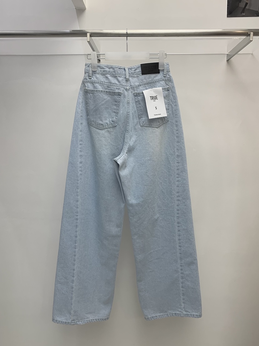 TRUE韓國代購女士新品休閑人氣職業推薦熱賣時尚26春夏牛仔褲TRUE牛仔褲