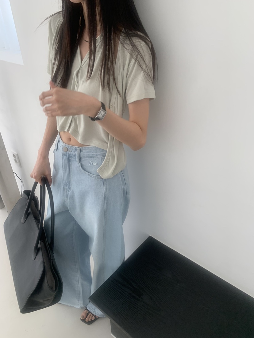 TRUE韓國直郵女裝新款時尚熱賣休閑26春夏人氣推薦職業T恤TRUET恤