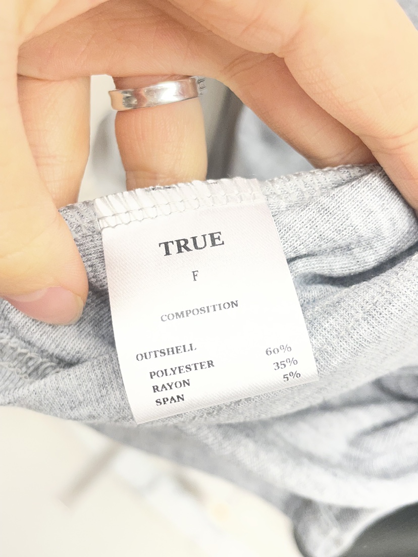 TRUE韓國直郵女裝新款時尚熱賣休閑26春夏人氣推薦職業T恤TRUET恤