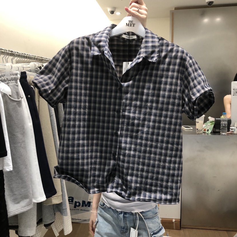 MEET ME韓國直郵女裝新品休閑26春夏時尚推薦襯衫蕾絲衫MEET ME襯衫/蕾絲衫圖色2